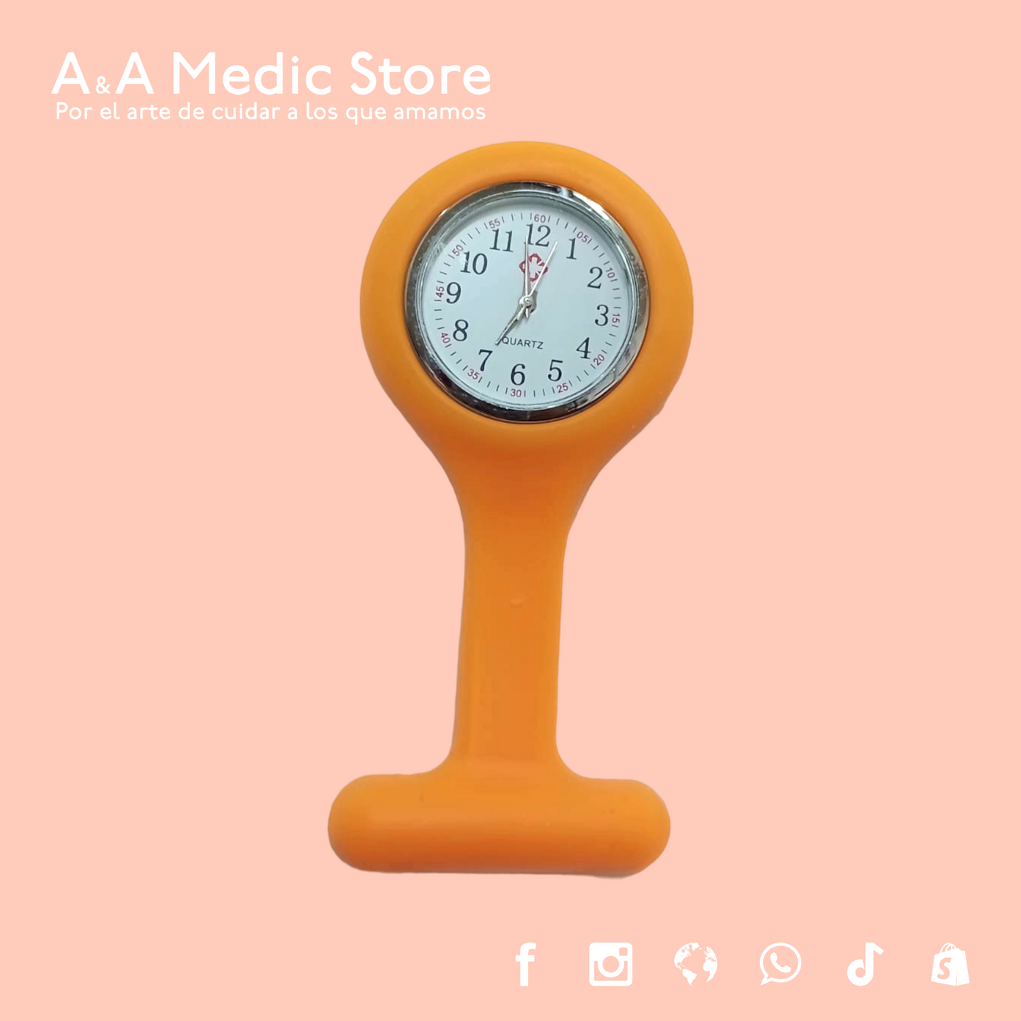 Reloj de broche