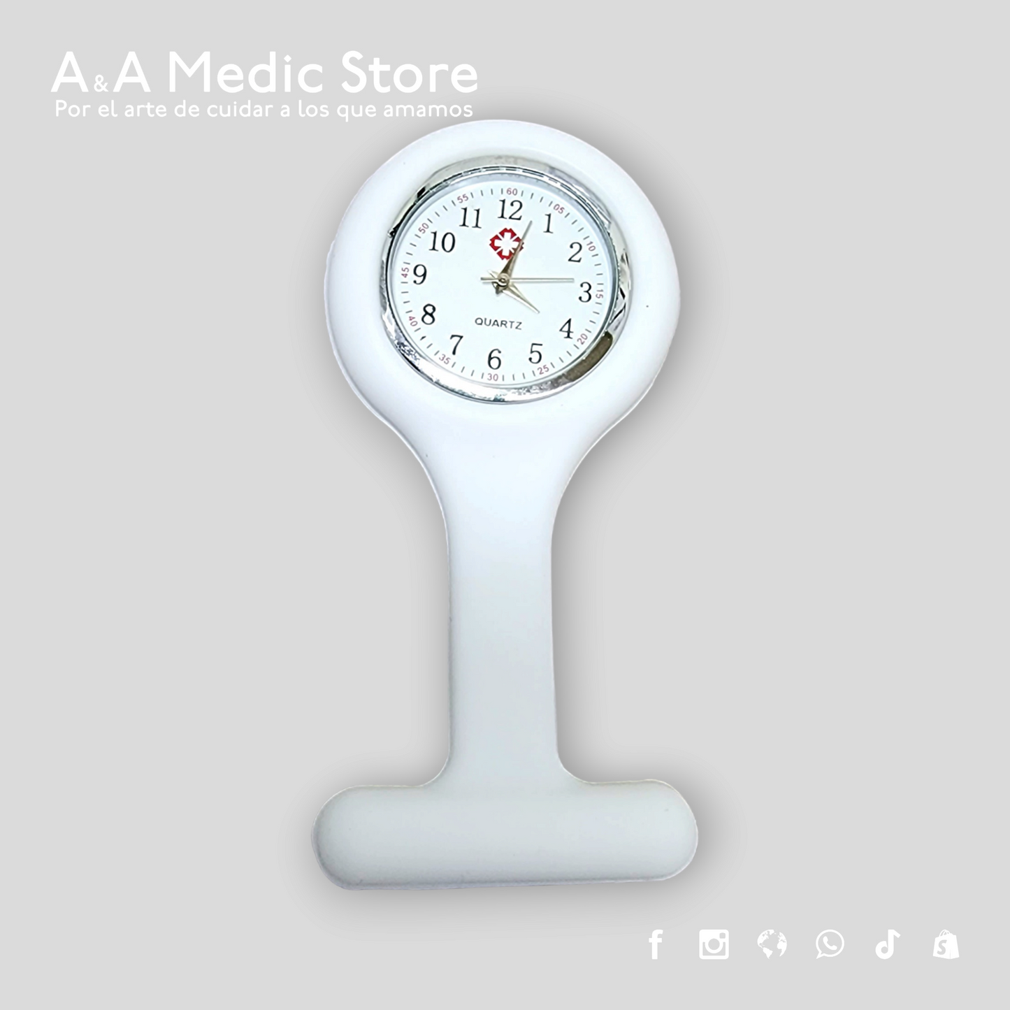 Reloj de broche