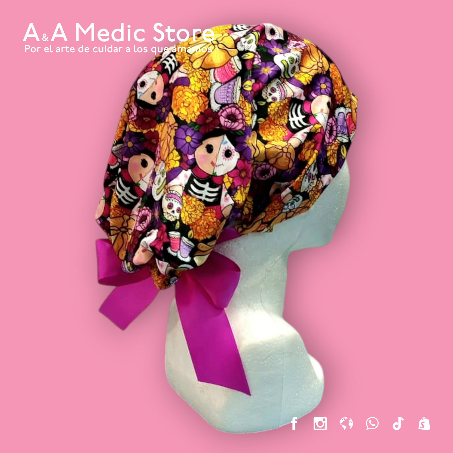 Gorro Qx Día de Muertos/Halloween