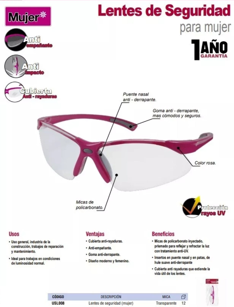 Lentes de seguridad