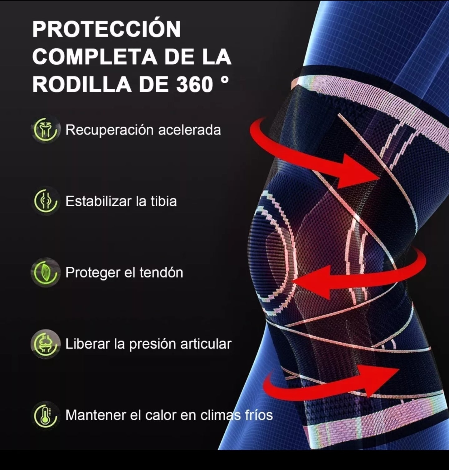 Rodillera 1par
