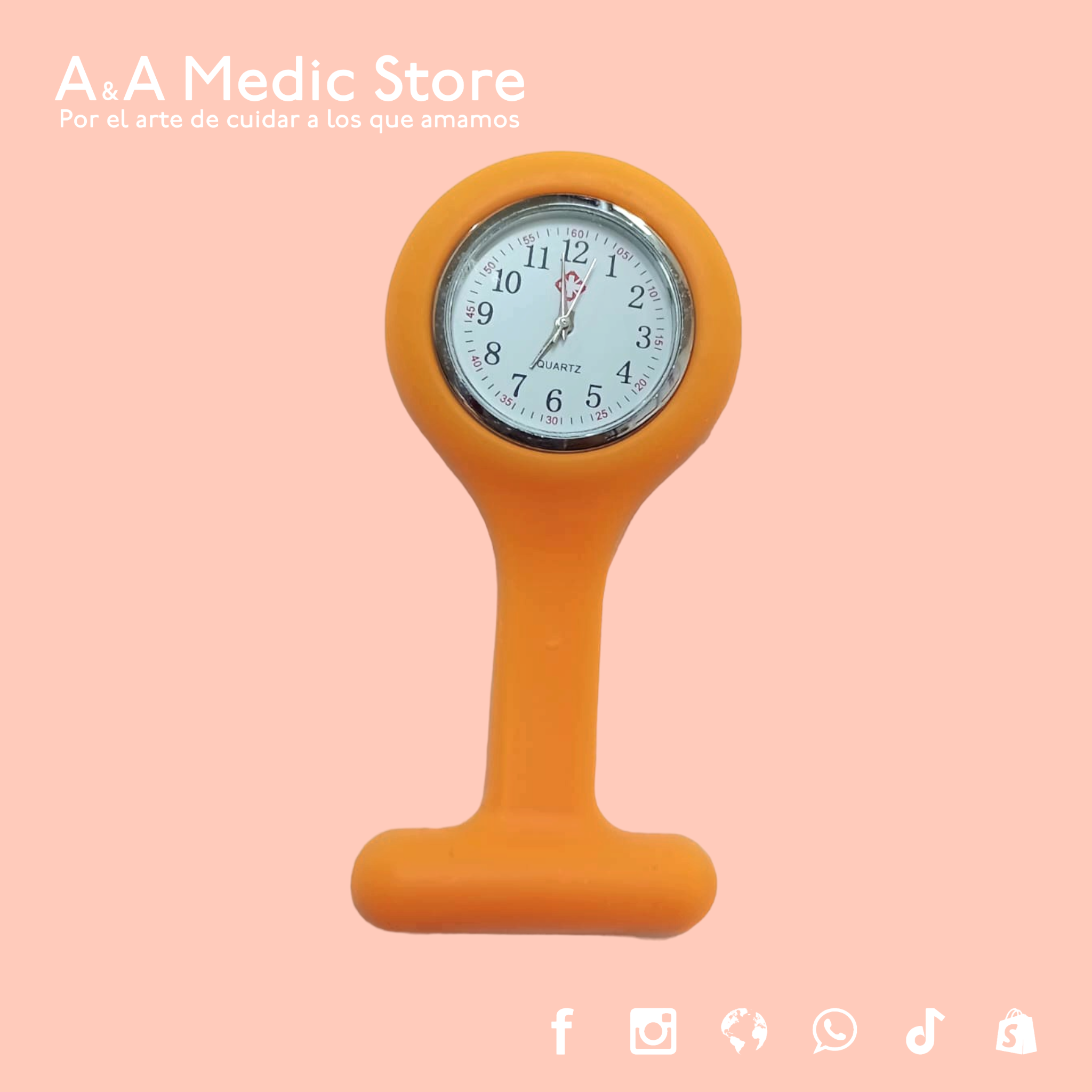 Reloj de broche
