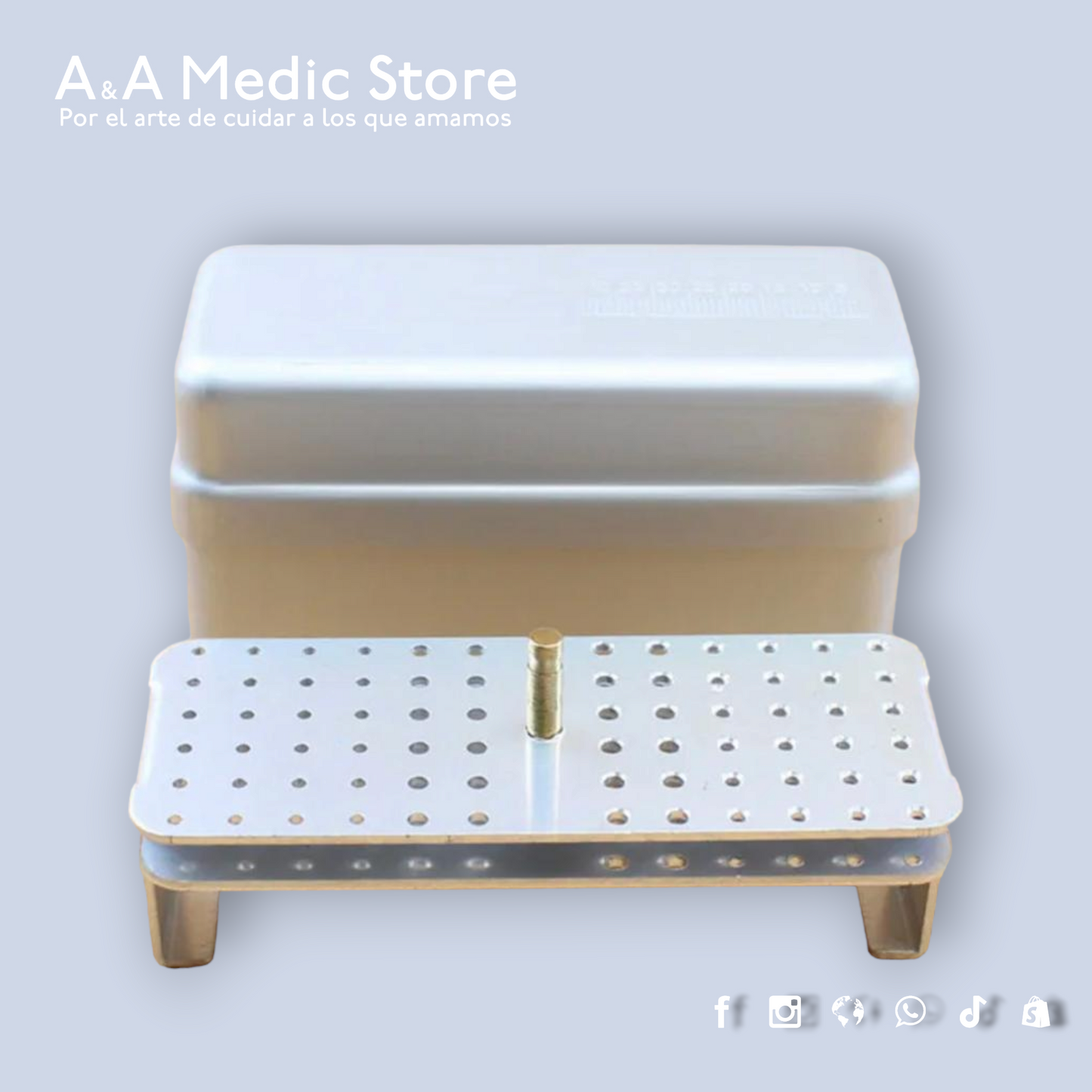 Caja para esterilización