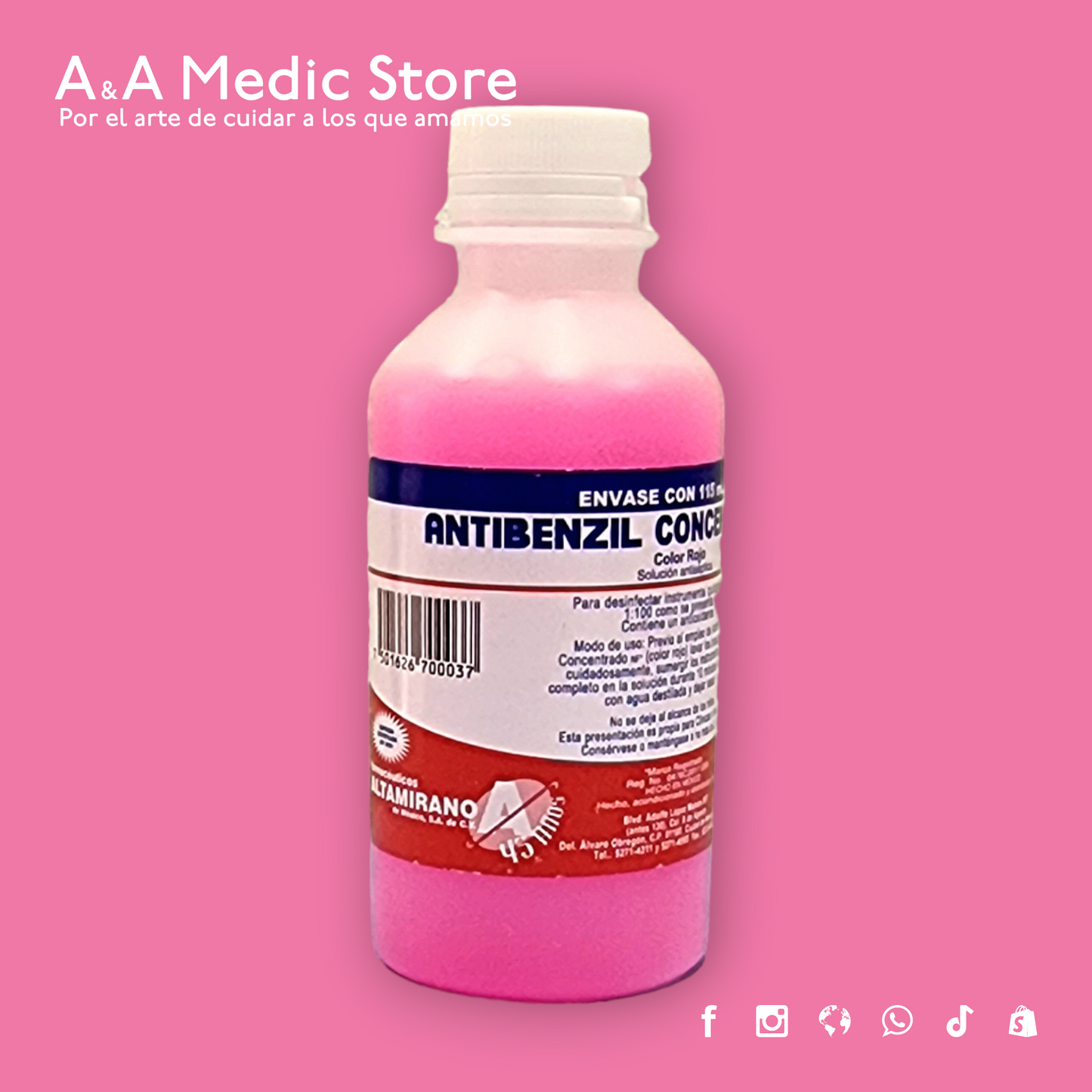 Jabón antiséptico 115ml