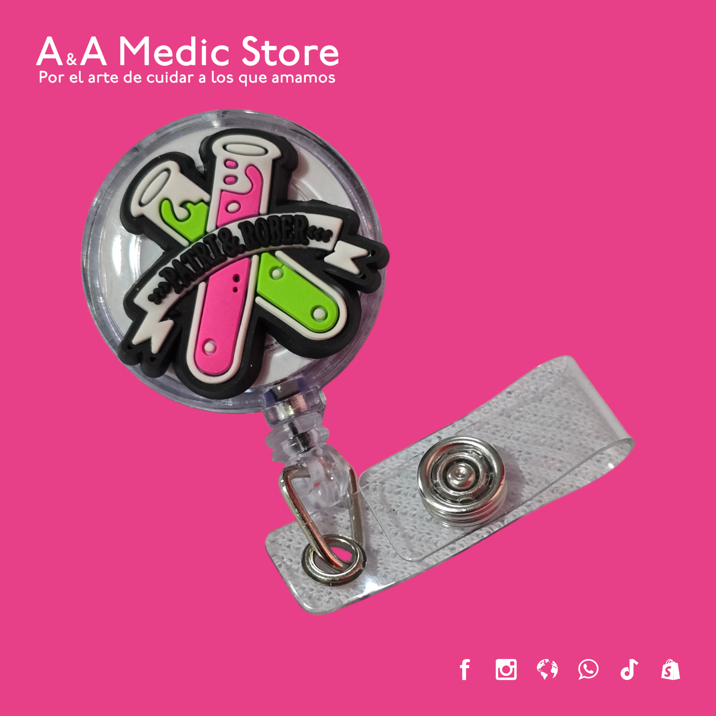 Yoyo Porta Credencial QUÍMICOS