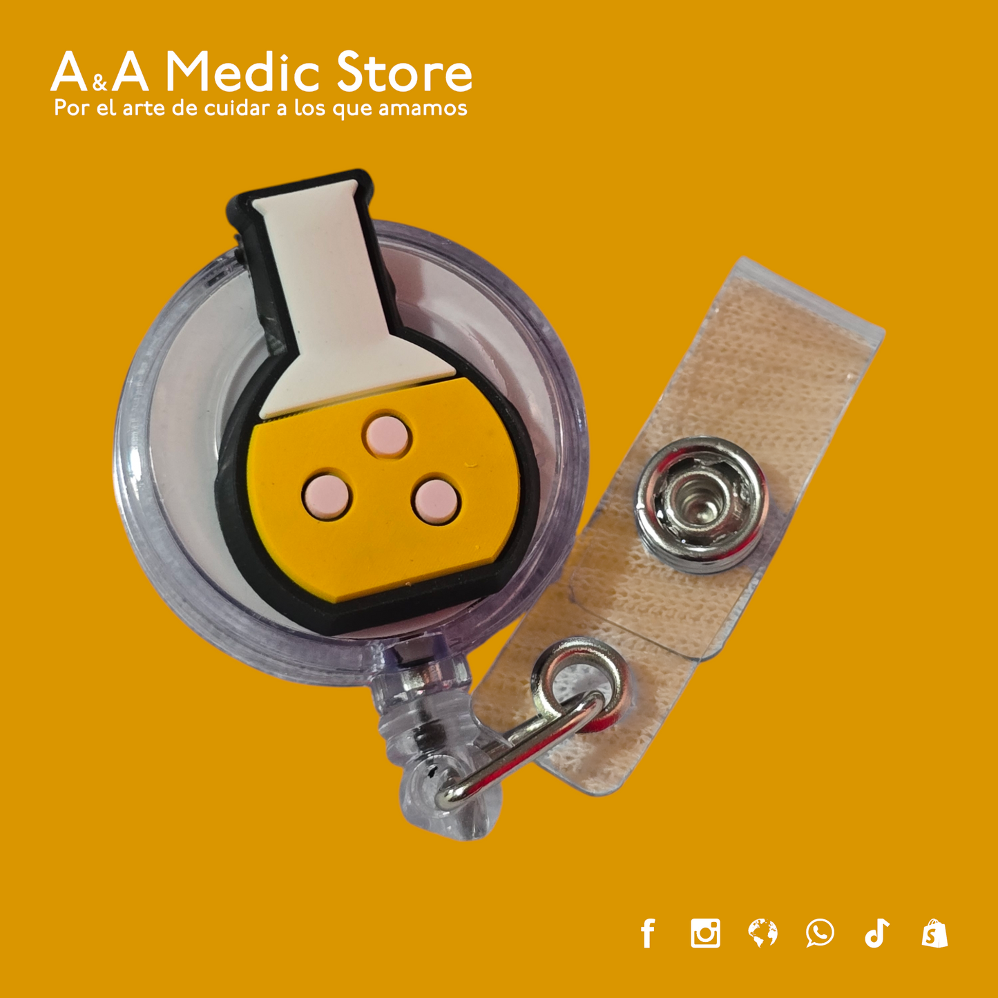 Yoyo Porta Credencial QUÍMICOS