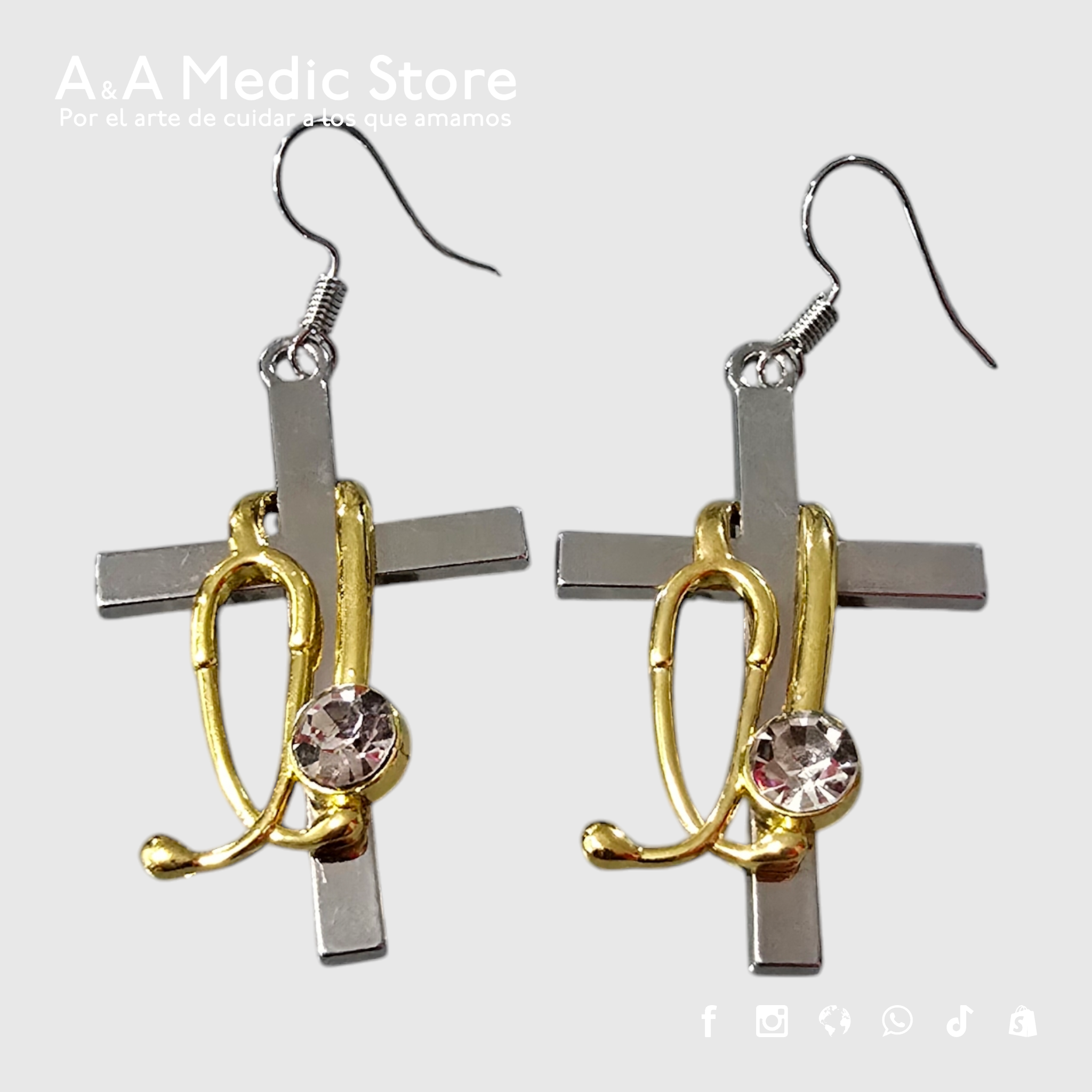 Aretes Cruz
